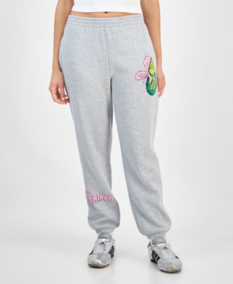 Juniors' The Grinch Holiday Graphic Jogger Sweatpants
