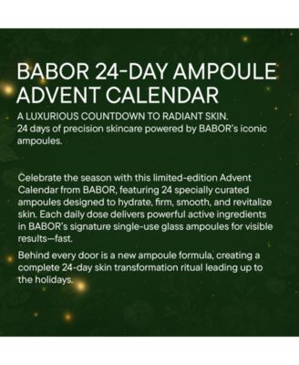 24-Pc. Advent Calendar Ampoule Set