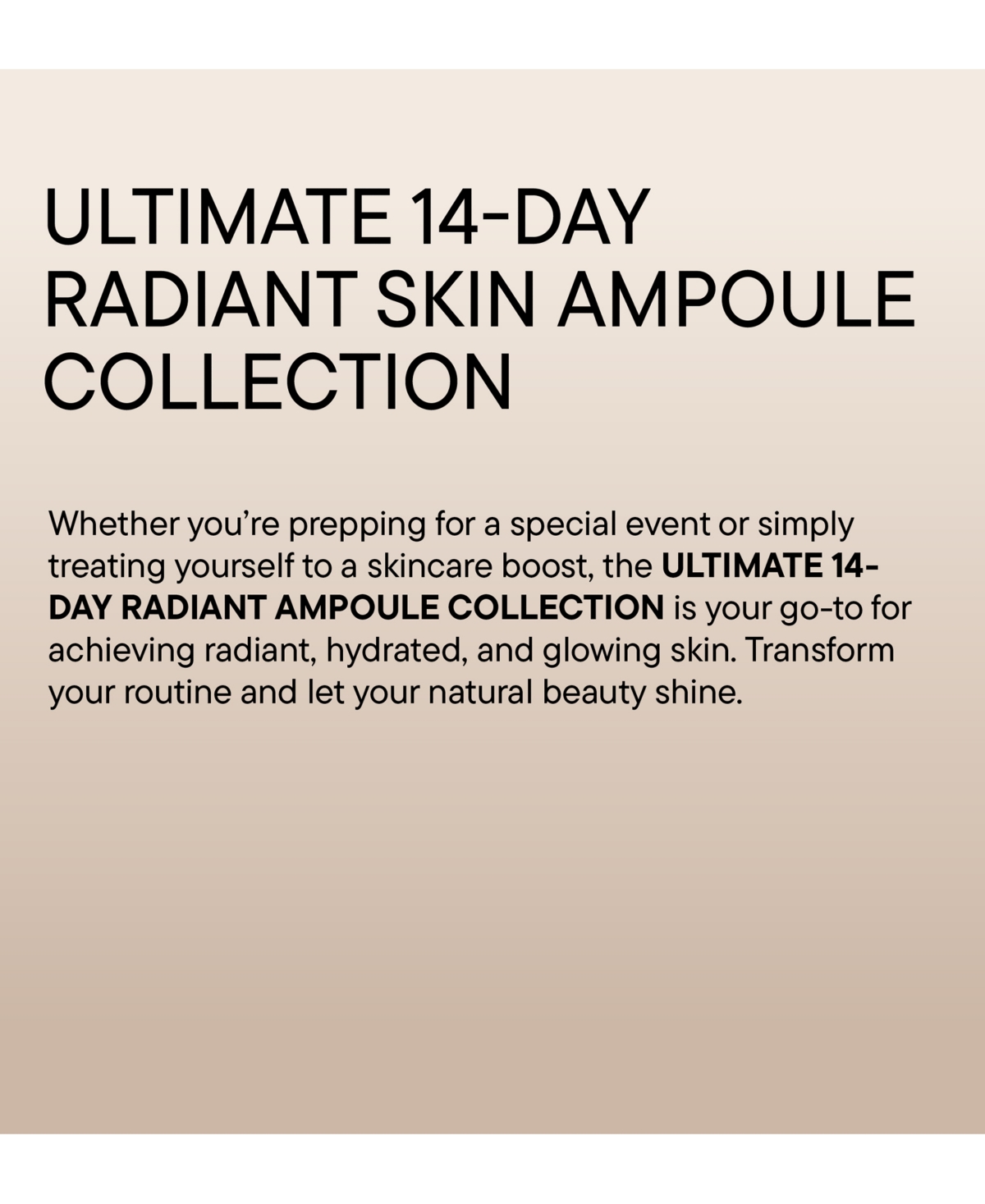Babor 14-Pc. Ultimate Radiant Skin Ampoule Set