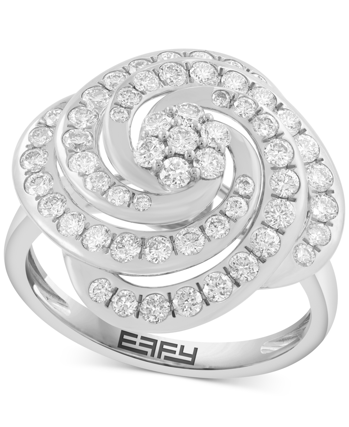 Effy Collection Diamond Ring (1-1/20 Ct. T.w.) In 14k White Gold In Gold