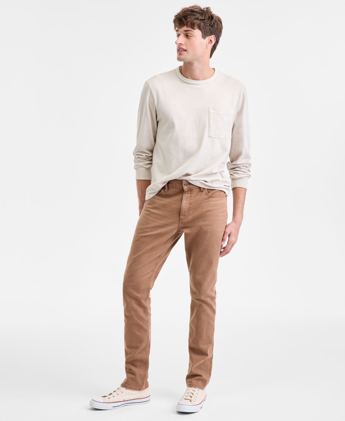 Мужские джинсы зауженного кроя Yuma, эксклюзивный бренд Macy's