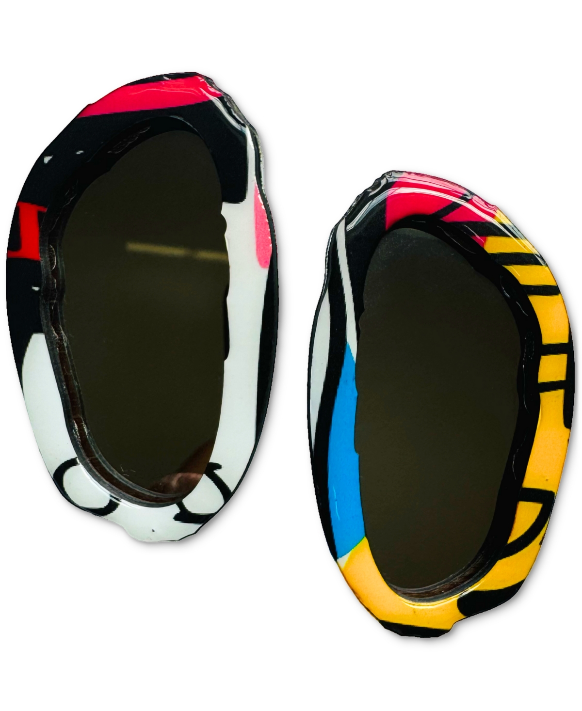 Swanky Designs Sarai Stud Earrings In Multi