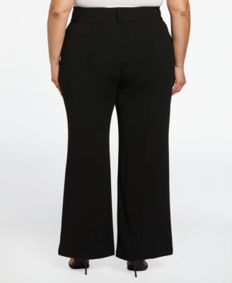 Plus Size Wide Leg Pants