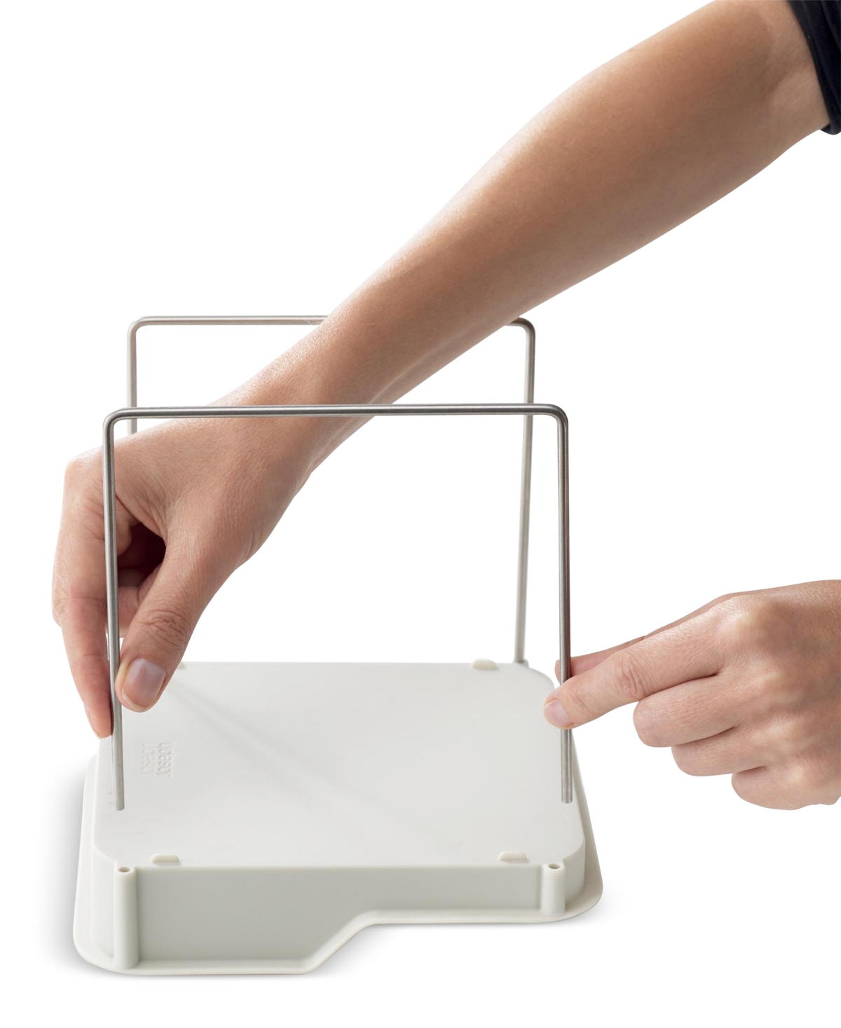 Joseph Joseph Duo 2-Tier Cupboard Organizer with Drawer