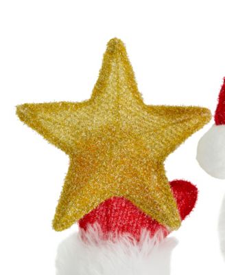 42" Lighted Fabric Christmas 3D Yeti Outdoor D&eacute;cor