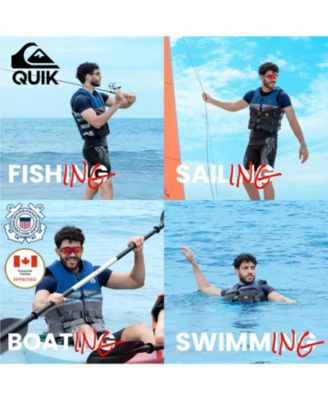 Quiksilver Men's Everyday Life Jacket, USCG Approved Evoprene PFD