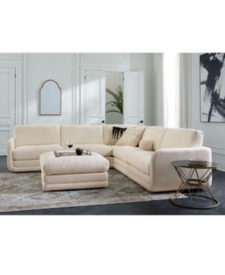 Daryll 3-Pc. Fabric Sofa, Exclusively at Macy's