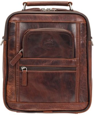 Mancini - Unisex Buffalo Double Compartment Bag