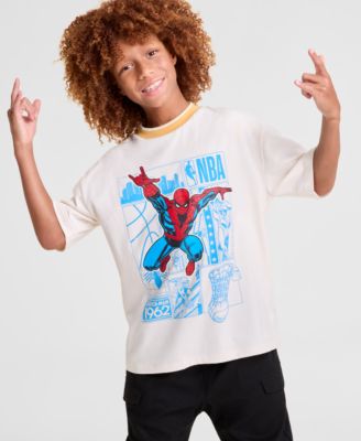 Marvel | NBA | Macy's - Kids Spidey Swings Spiderman T-Shirt