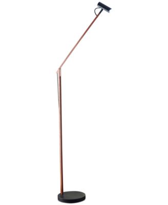 Crane LED Spotlight Swing Arm Floor Lamp