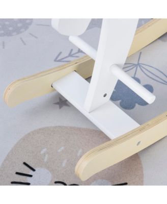 Wooden Rocking Horse Toddler Baby Ride-on Toys for Kids 1-3 Years