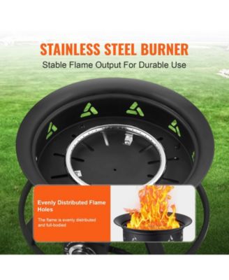 Portable Propane Gas Fire Pit for Outdoor Heating – Ideal for Camping, Backyard, and Patio Use