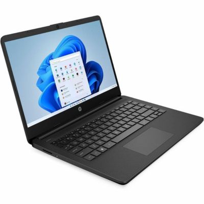 14-dq3210nr 14" HD Touchscreen Laptop, Intel Celeron N4500 1.1GHz, 4GB RAM, 64GB eMMC, Windows 11 Home S Mode, Jet Black