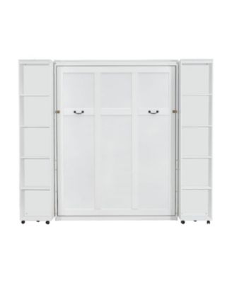 Murphy Bed Wall Bed with Storage Doors