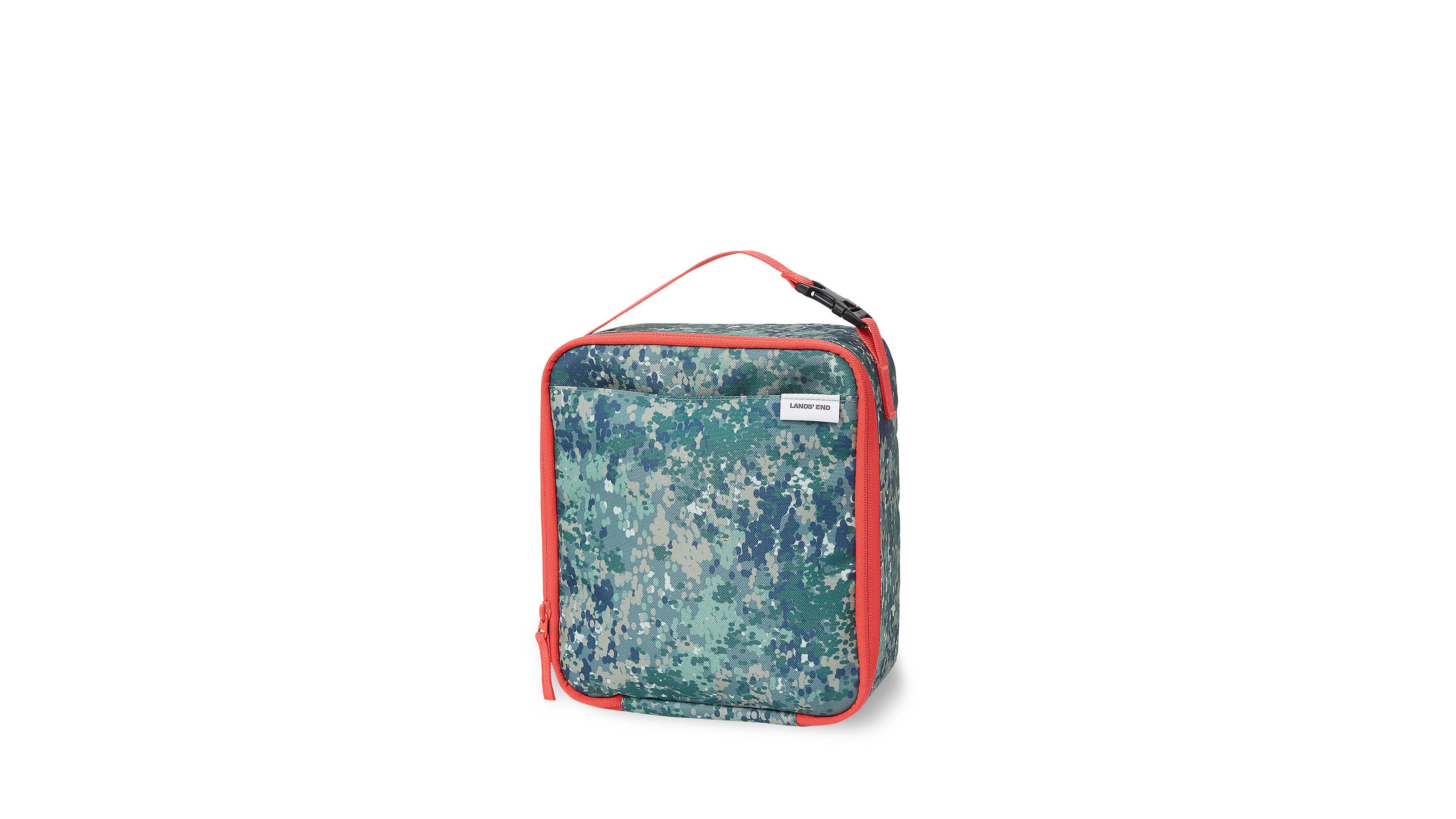 Lands' End Kids Insulated Ez Wipe Lunch Box