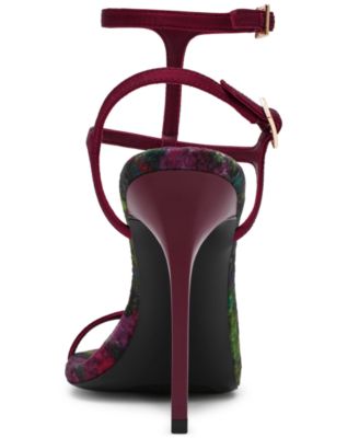 Women's Salma T-Strap Stiletto High-Heel Dress Sandals