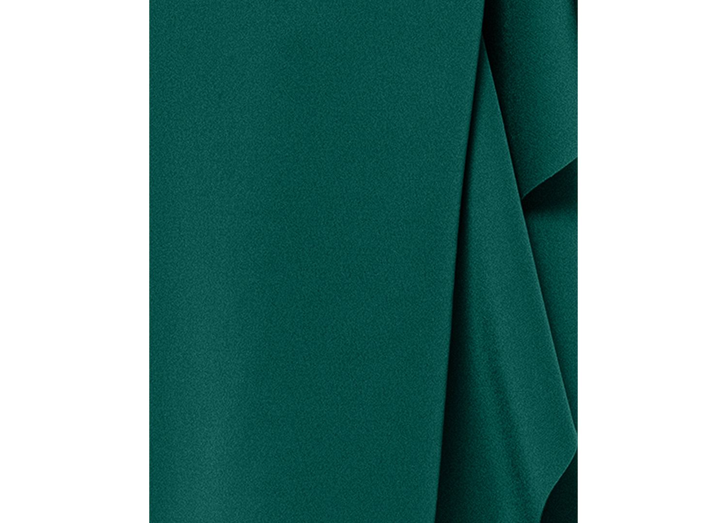 Petite Off-The-Shoulder Ruffled Side-Slit Gown