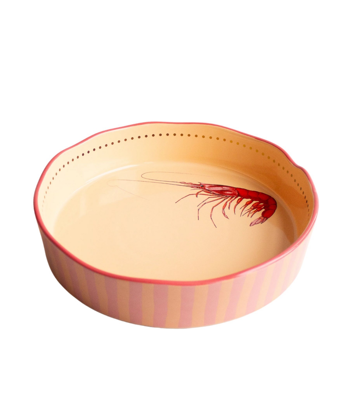 Yvonne Ellen Shrimp Round Roaster In Multi