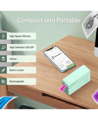 Nelko P31-S Label Maker Machine with Tape, Portable Thermal Printer, Portable Bluetooth Label Printer for Organizing Storage Office Home