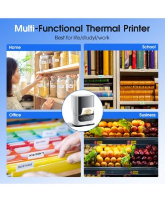 PM220S Portable 2" Bluetooth Thermal Label Printer. Ideal for addresses, logos & stickers. For small business, office & home use with phone/tablet/PC