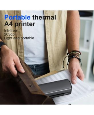 Nelko D810-A Wireless Bluetooth Inkless Portable Thermal 8.5x11" Printer