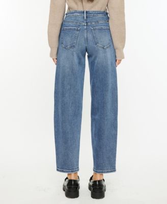 Women's High Rise Barrel Jeans