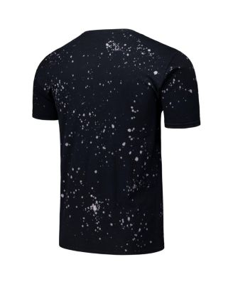 Threads Men's Black/White New York Mets Splatter T-Shirt