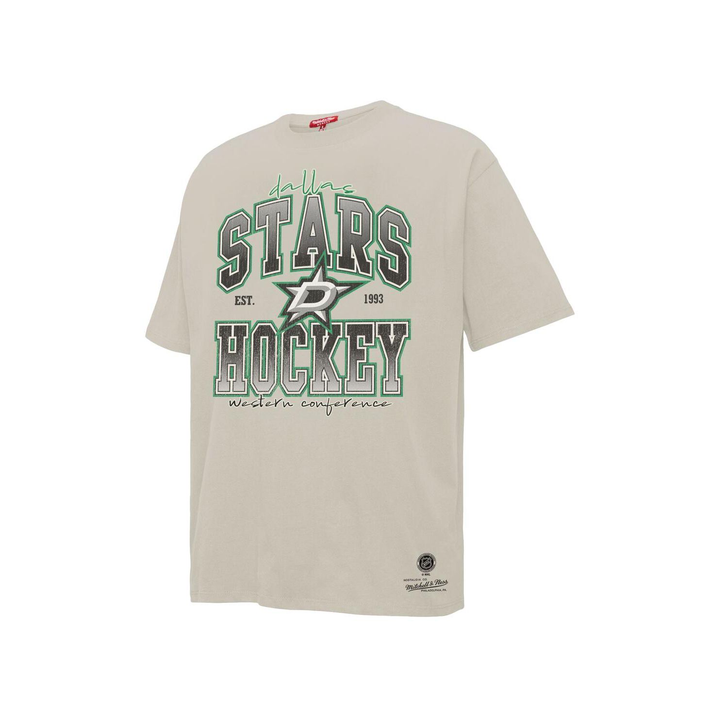 Women's Cream Dallas Stars Dump Chase Boyfriend T-Shirt
