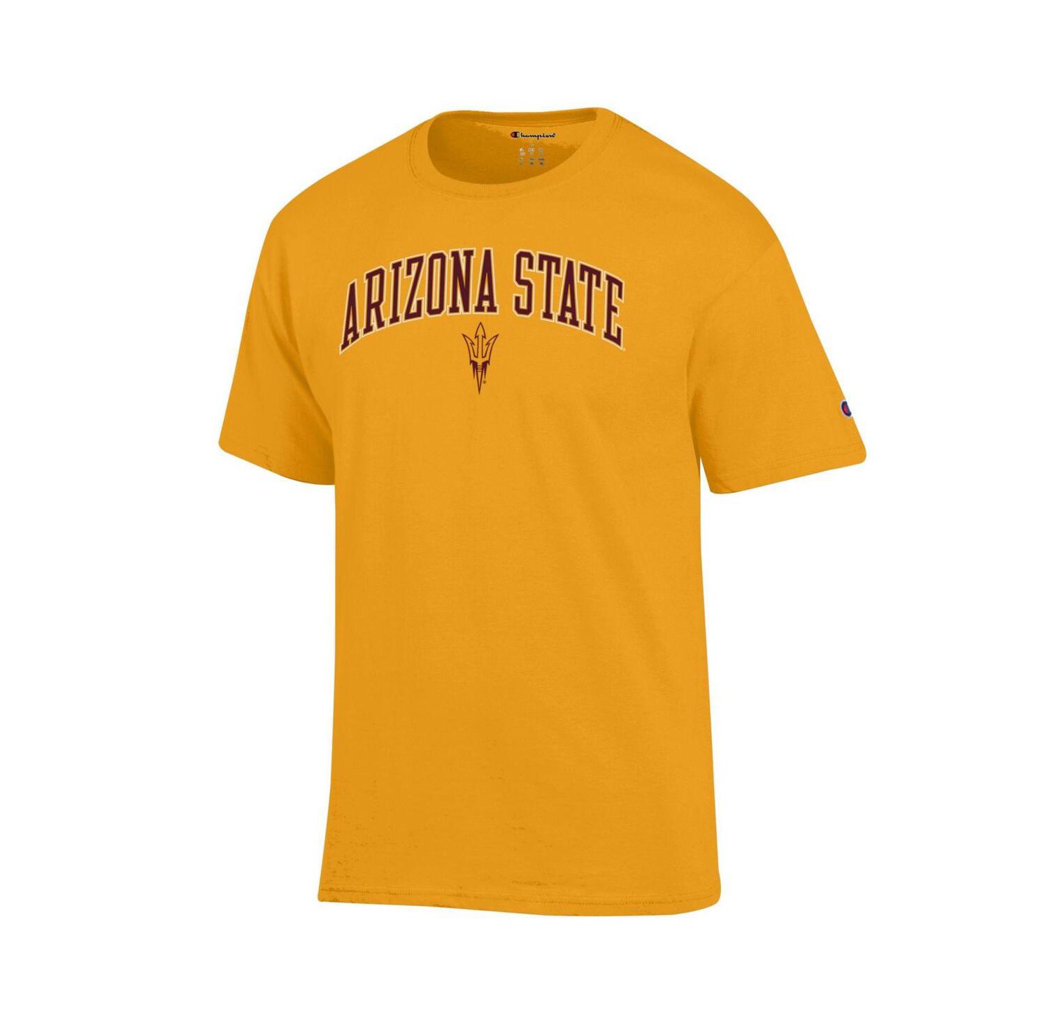 Men's Maroon Arizona State Sun Devils Arch Over Logo T-Shirt