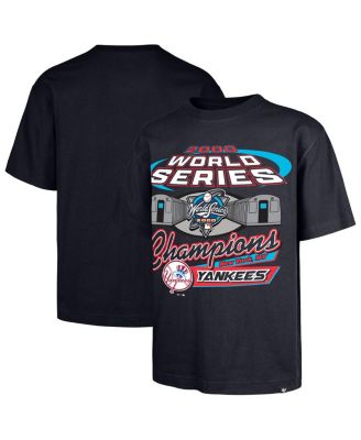 '47 Brand - Men's Navy New York Yankees 2000 World Series s Showcase Foundation T-Shirt