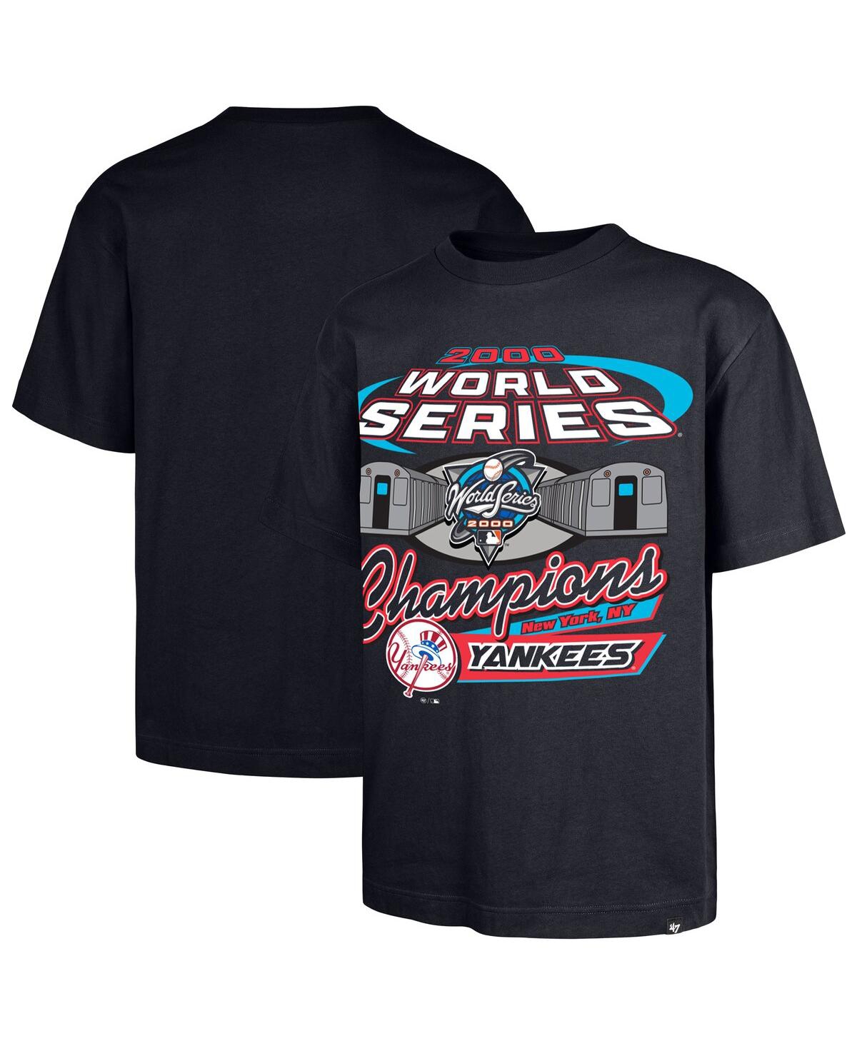 Men's Navy New York Yankees 2000 World Series s Showcase Foundation T-Shirt - Navy