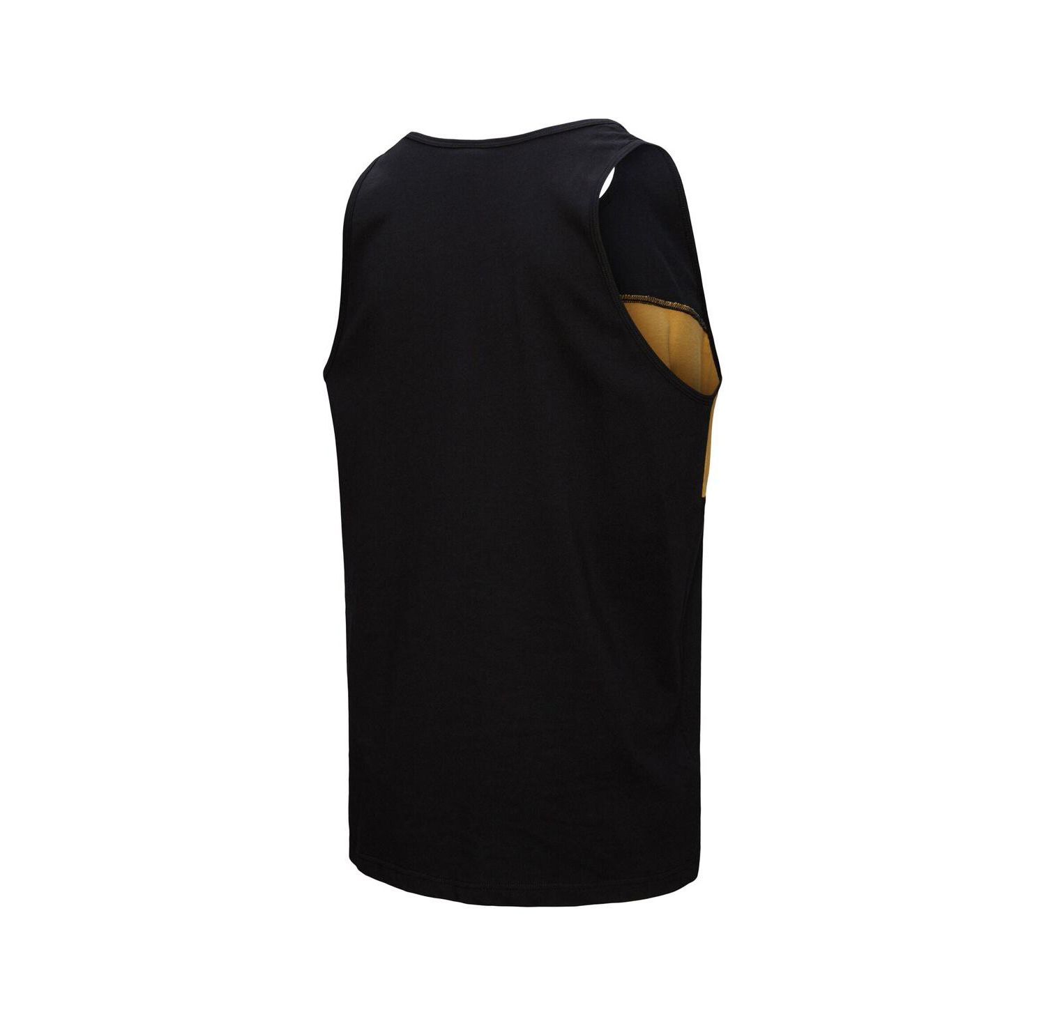 Men's Black New Orleans Saints Retro Color Block Tank Top