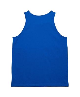 Men's Royal Buffalo Bills Retro Color Block Tank Top