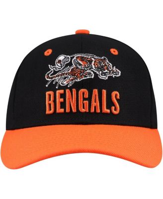 Big Boys and Girls Black Cincinnati Bengals All In 2.0 Adjustable Hat