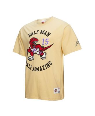 Men's Vince Carter Cream Toronto Raptors Premium T-Shirt