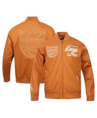 Pro Standard - Men's Brown Sacramento Kings Paint The City Full-Zip Jacket