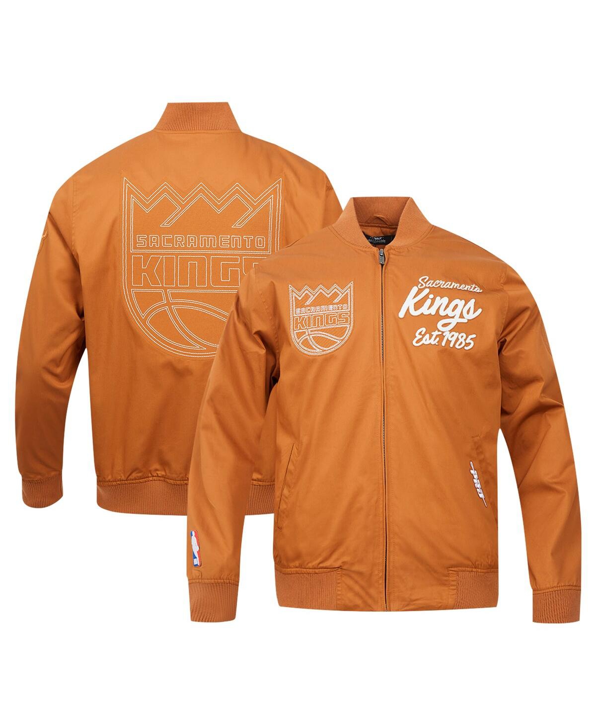 Men's Brown Sacramento Kings Paint The City Full-Zip Jacket - Brown