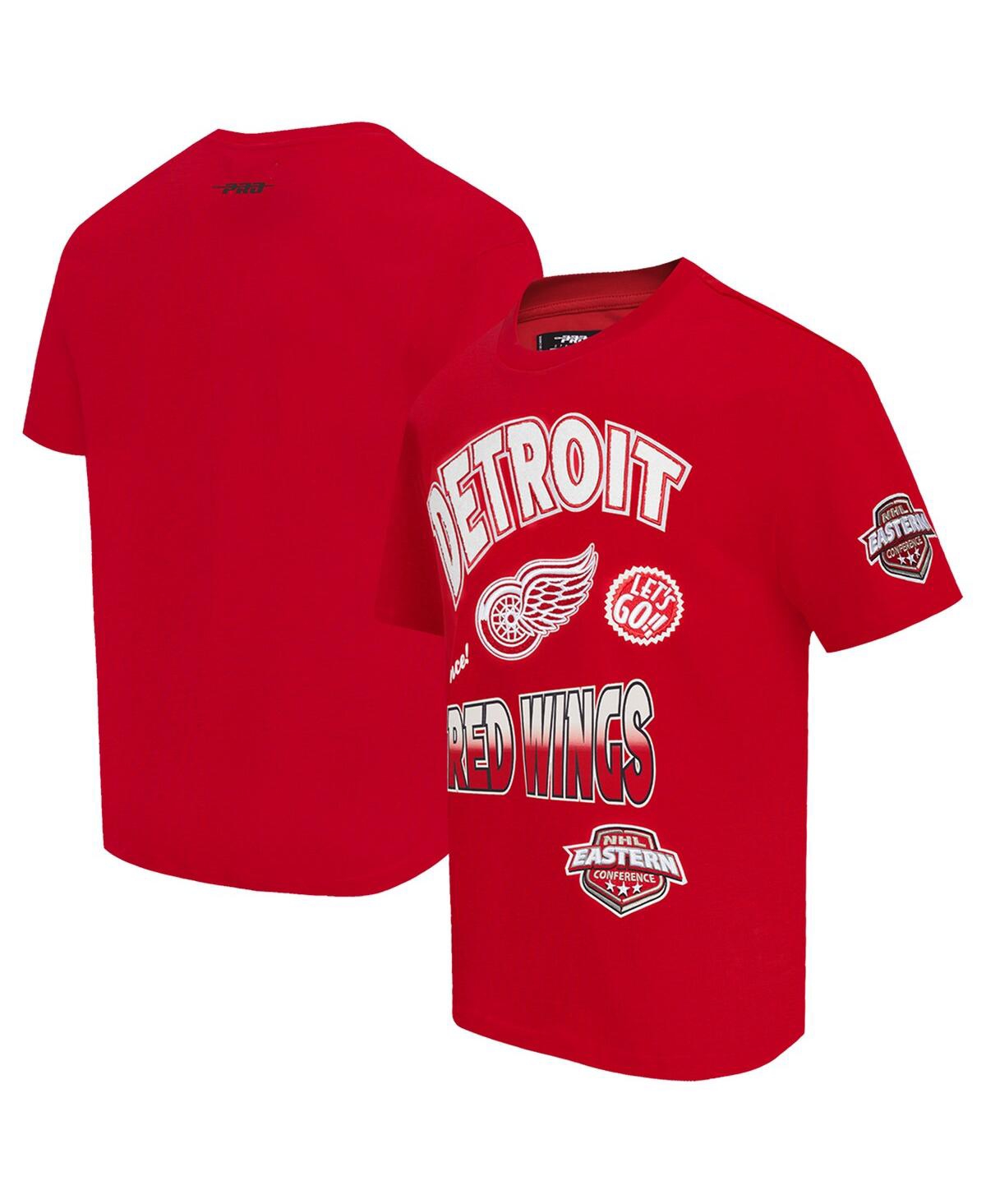 Men's Red Detroit Red Wings Turn It Up T-Shirt - Red