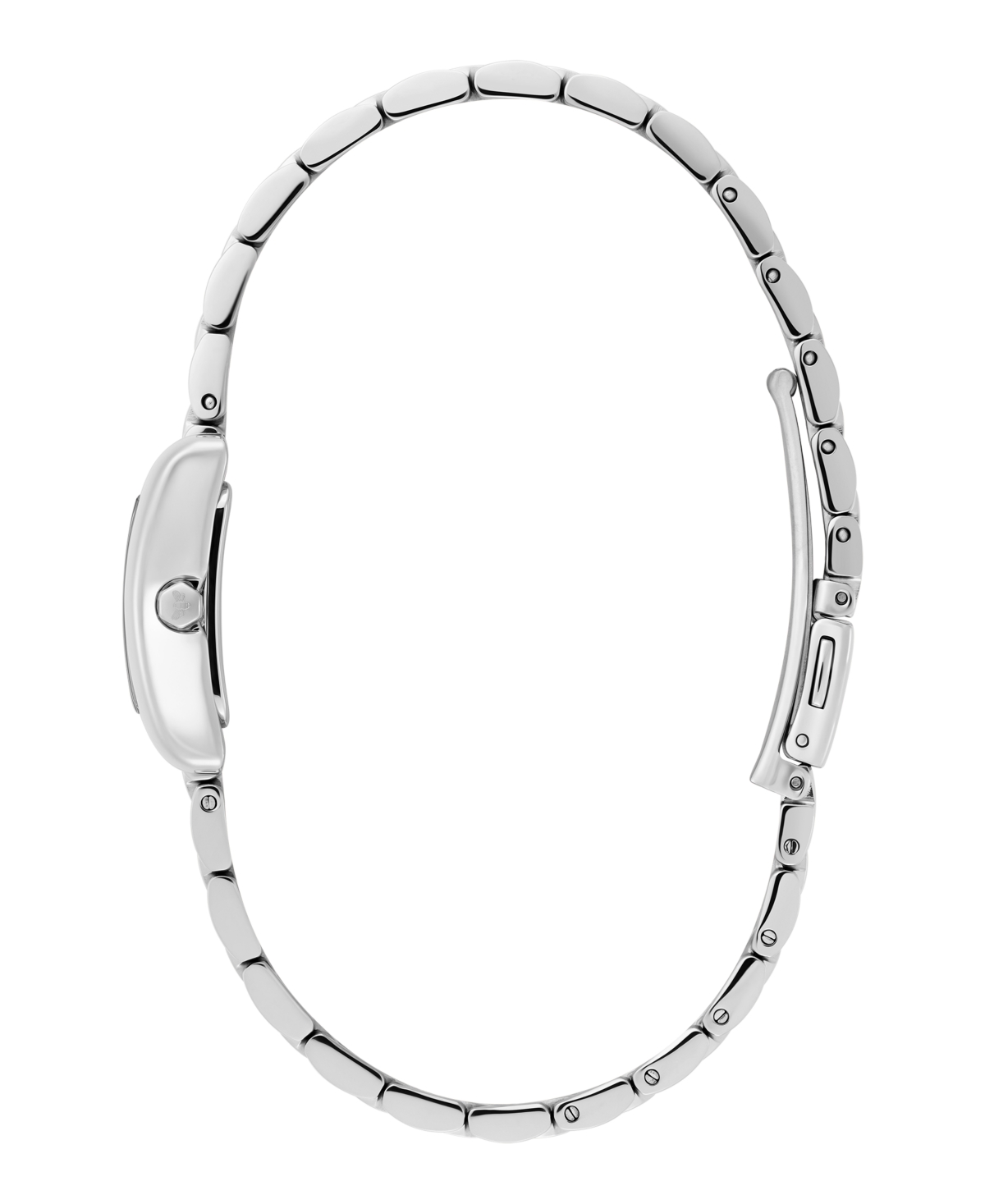 Olivia Burton Mini Grove Rectangular Bracelet Watch, 16mm In Metallic