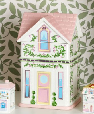 Village 2nd Edition House Canisters, Set of 3