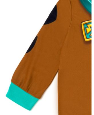 Boys Warner Bros. Fleece Zip Up Cosplay Pajama Coverall