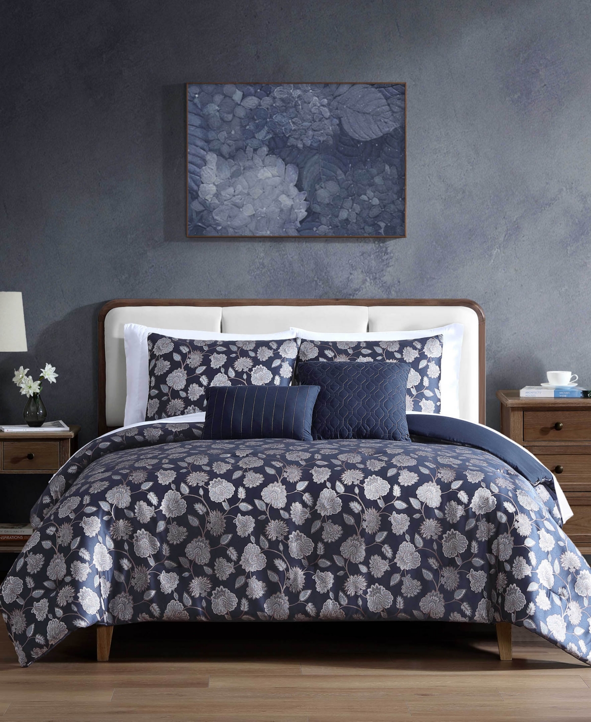 Hallmart Collectibles Balham Jacobean 9-Pc. Comforter Set