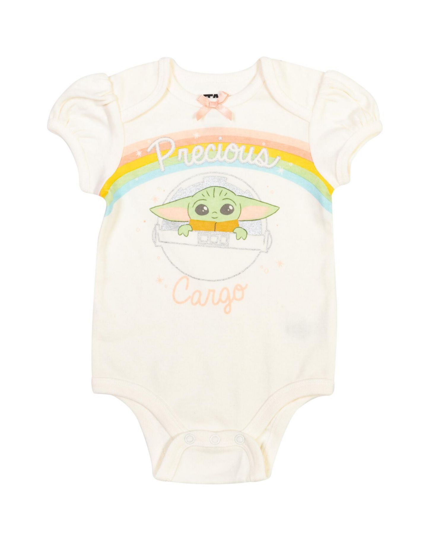Baby Girls The Mandalorian The Fleece Pullover Hoodie Bodysuit and Pants 3 Piece Outfit