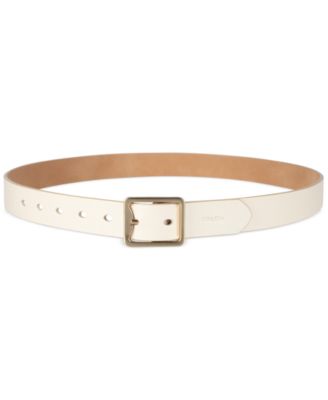 Forged Center-Bar-Buckle Dress Belt