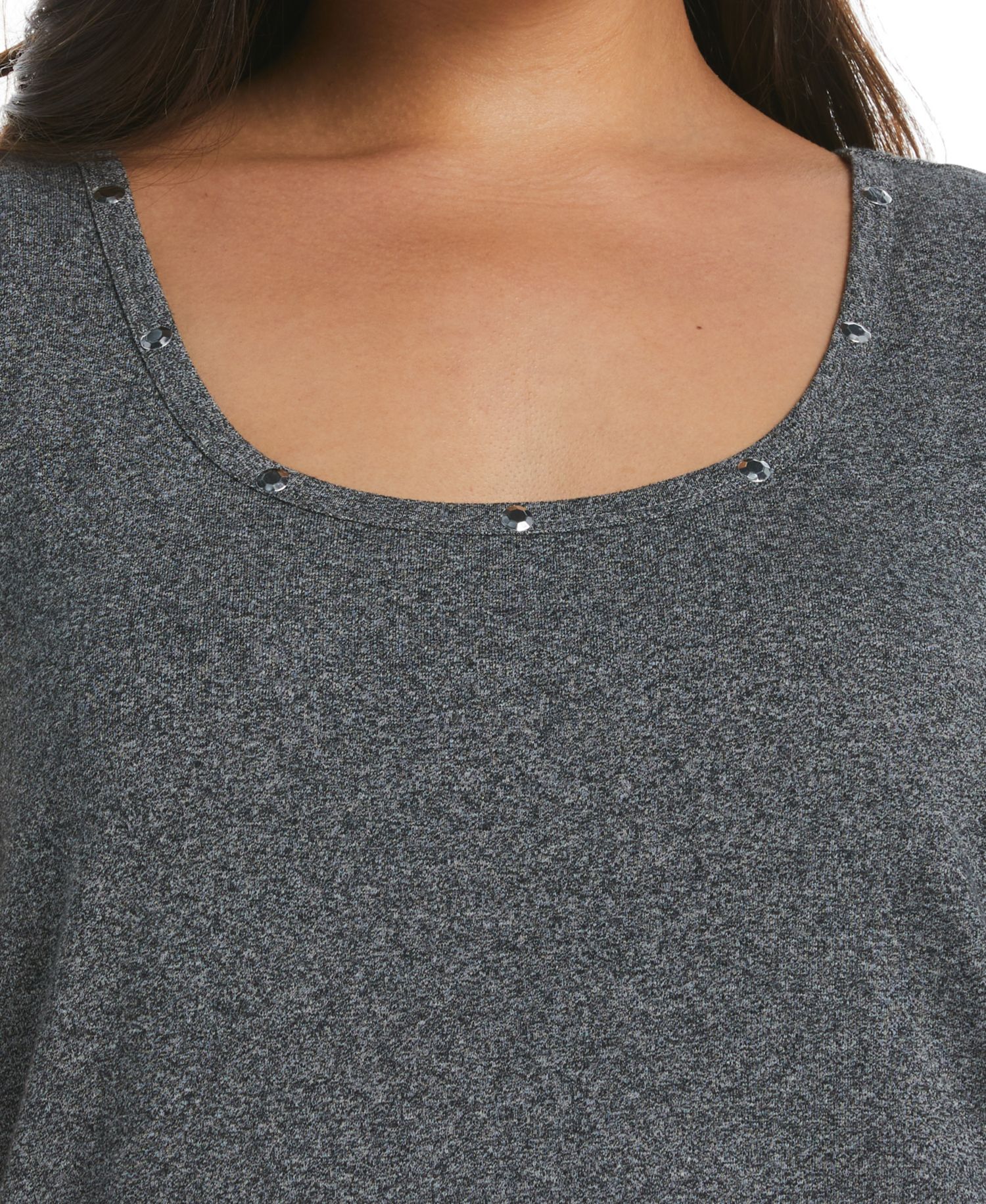 Plus Size Crew Neck Tank Top