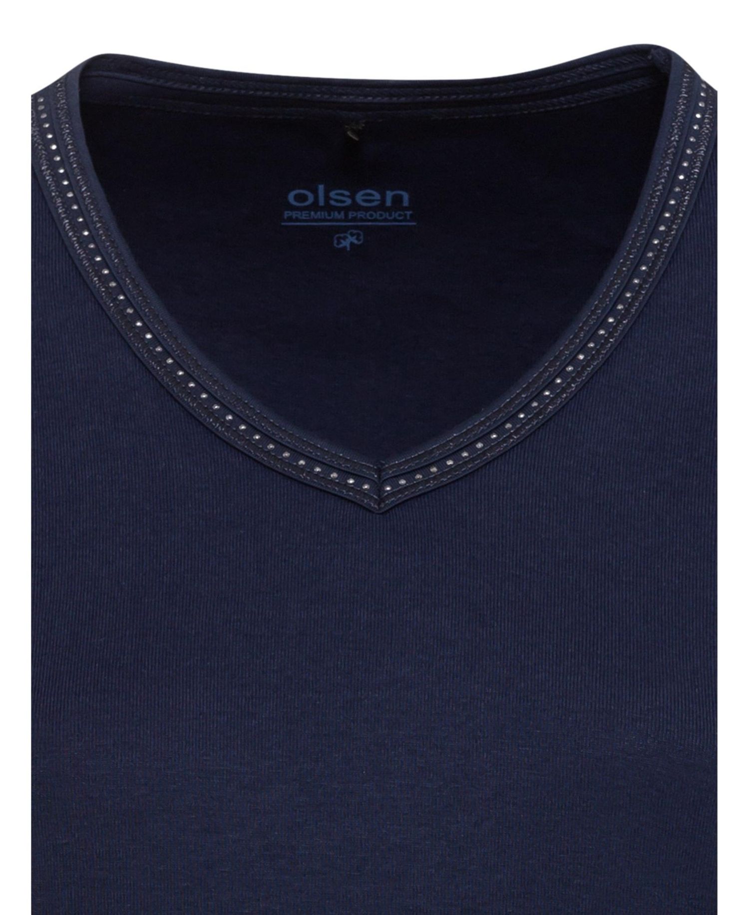 Women's Embellished V-Neckline T-Shirt