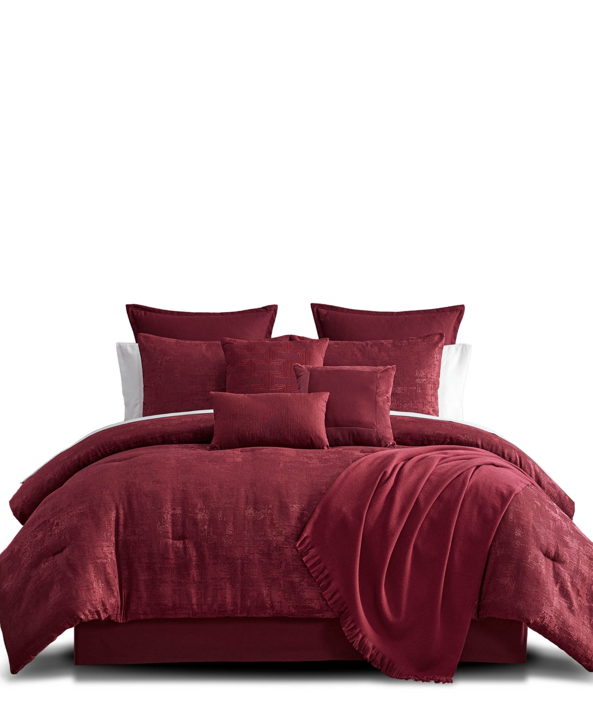 Hallmart Collectibles Freta Jacquard 14-Pc. Comforter Set