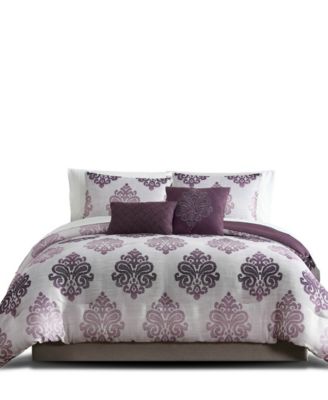 Morado Damask 9-Pc. Comforter Set, California King