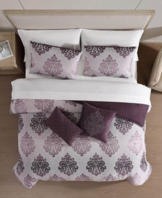 Morado Damask 9-Pc. Comforter Set, California King