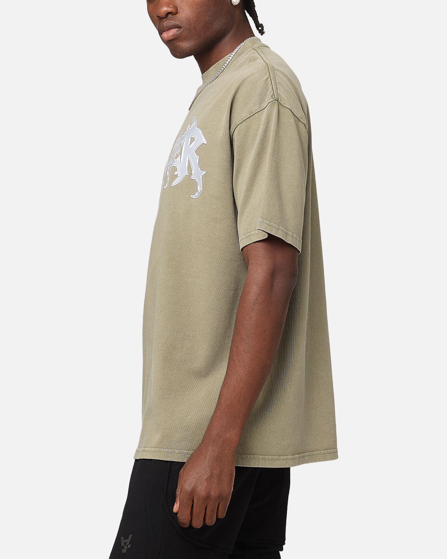 Мужская футболка The Anti Order New Dawn Mock Neck, цвет: Винтажный хаки — фото 5